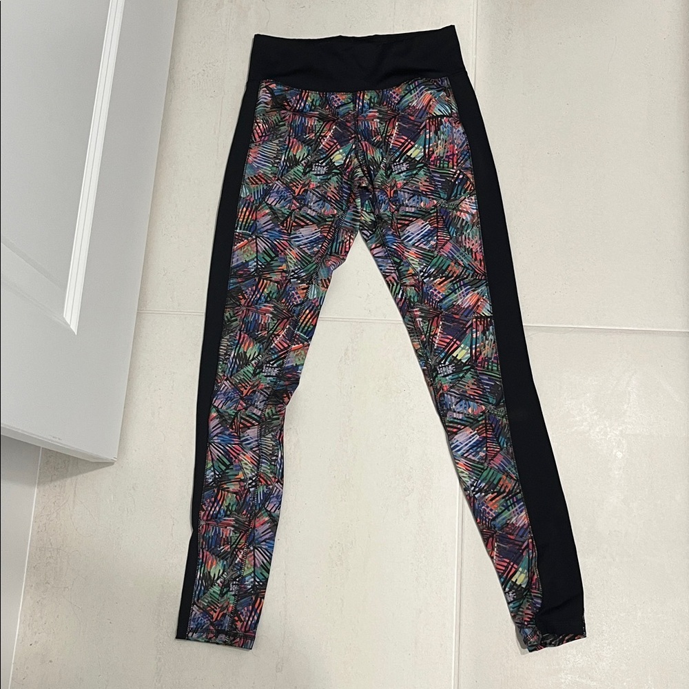 Colorful Geometric Print Leggings